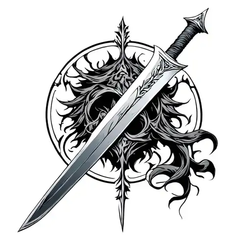 Berserk Sword tattoo design idea