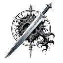 Berserk Sword tattoo design idea