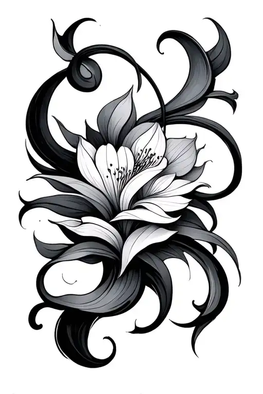 meander tattoo design idea