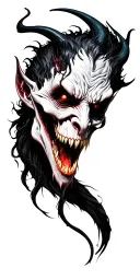 demons tattoo design idea