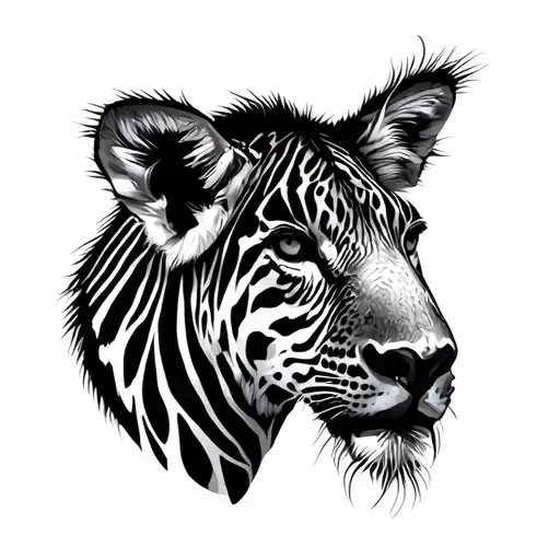 African Safari tattoo design idea