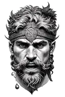 David And Goliath tattoo design idea