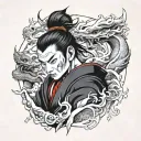 commitment discipline tattoo design idea