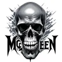 "Mcqueen" lightning tattoo design idea