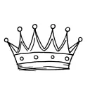 king crown tattoo design idea