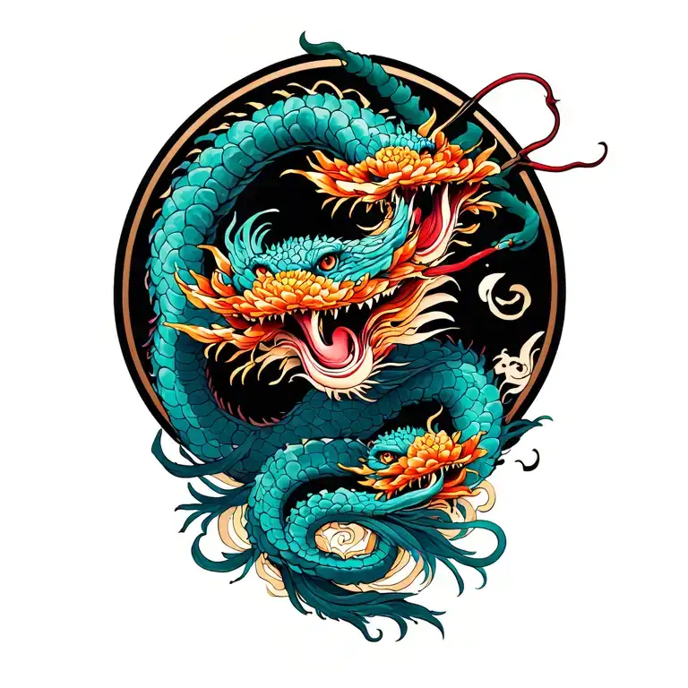 hydra tattoo design idea