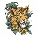 Simba Coor 5 July 2024 tattoo design idea