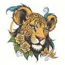 Simba Coor 5 July 2024 tattoo design idea