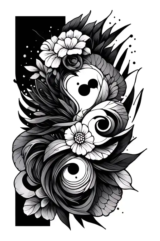 Various shapes and patterns for the upper arm to fill the gaps tattoo design idea