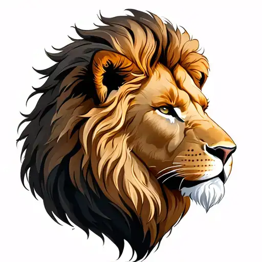Aslan tattoo design idea