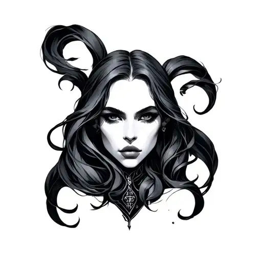 Dullahan tattoo design idea