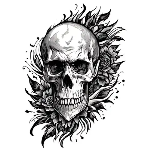tattoo that refers masculine strength tattoo design idea