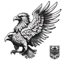 Germany Eagle tattoo design idea