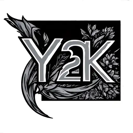 Y2k tattoo design idea