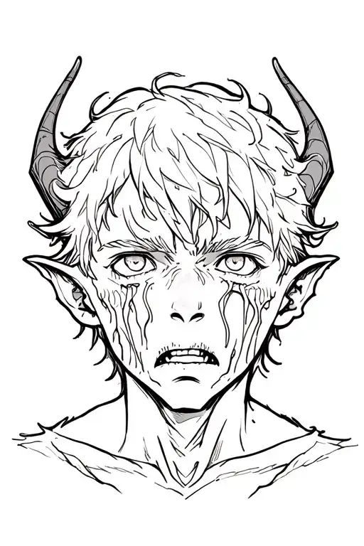 361+ Devil Crying Tattoo Ideas in 2025 - BlackInk AI