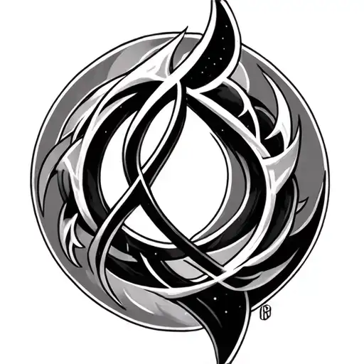 Bind Rune tattoo design idea