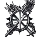 Mariners Cross tattoo design idea
