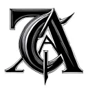  letter C and A both together tattoo design idea