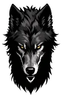 Fenrir Wolf tattoo design idea
