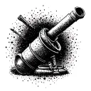 army mortar shake and bake tattoo design idea