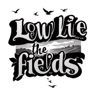 "Low lie the fields" "Low lie thw fields" horizon with birds flying away tattoo design idea