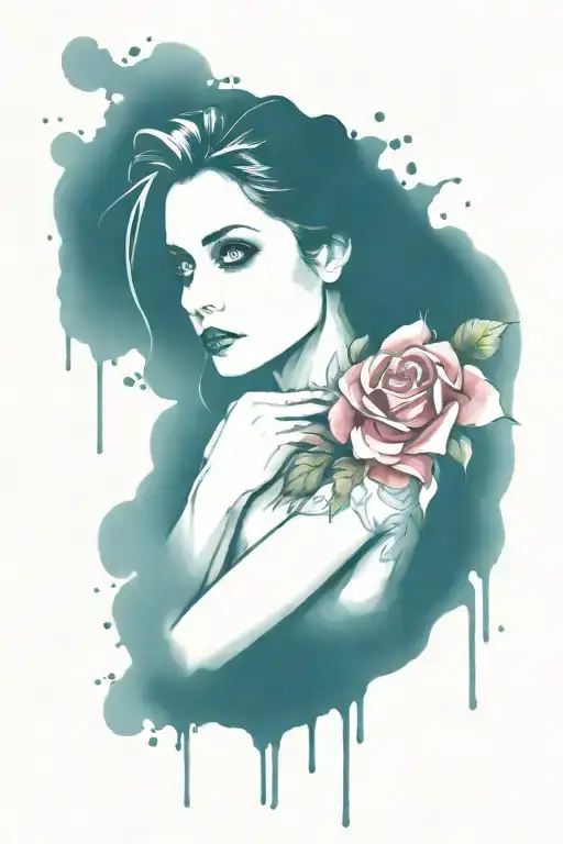 the vampire diaries tattoo design idea