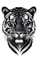 Tiger tattoo design idea