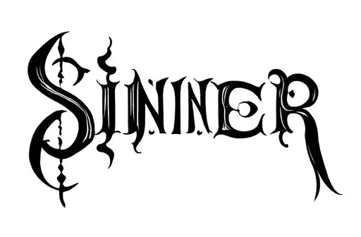 "Sinner" tattoo design idea