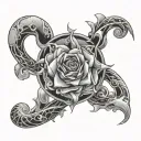 anxiety & anger issues tattoo design idea