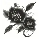 job bible verse tattoo design idea