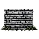 Stone Wall tattoo design idea