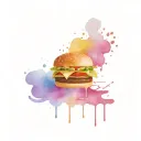 Burger King & Taylor  Group design tattoo design idea