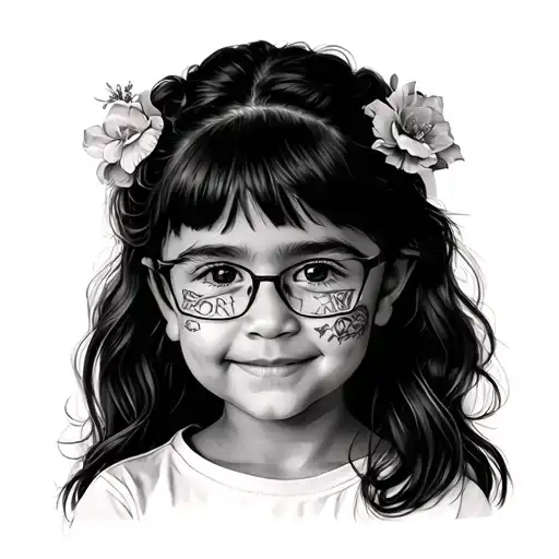 special needs daughter who had open heart surgery at University of Michigan. She has visual impairs and hearing impaired tattoo design idea