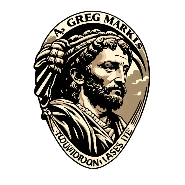 "AJ Greg Markus " touchdown Jesus tattoo design idea