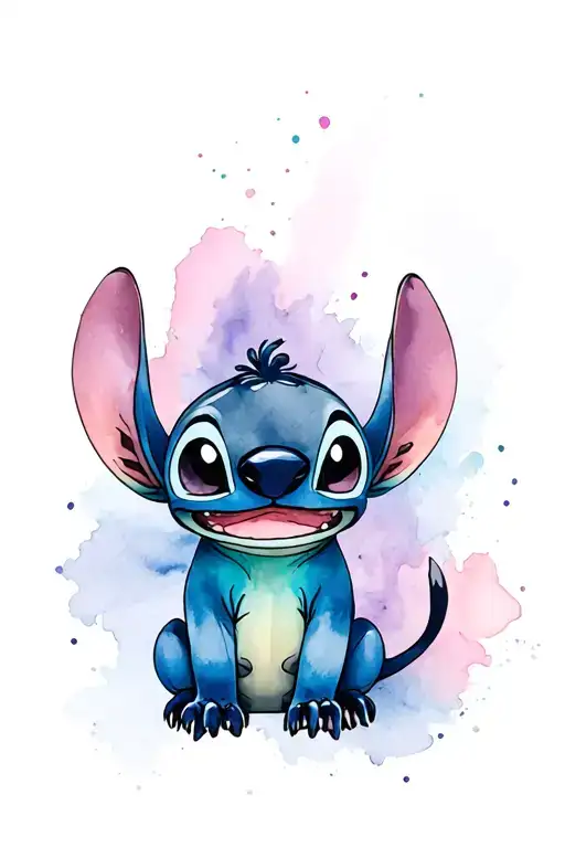 stitch tattoo design idea