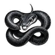snake tattoo design idea