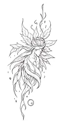 Healing tattoo design idea