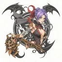 arcane jinx tattoo design idea