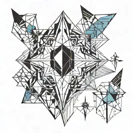 matching for family of 5 tattoo design idea