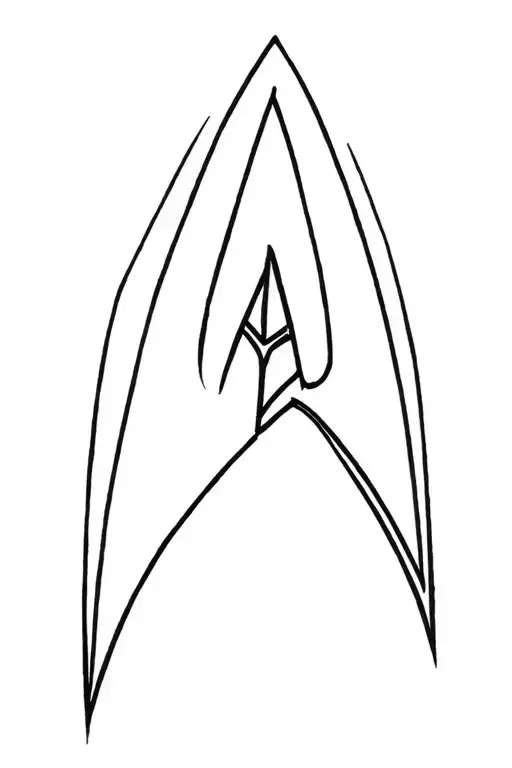 Star Trek tattoo design idea