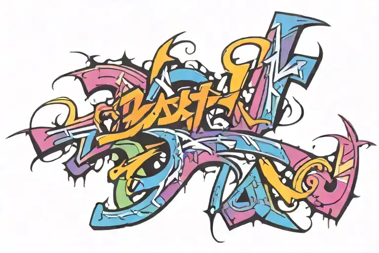 lettering 14 05 1985 tattoo design idea