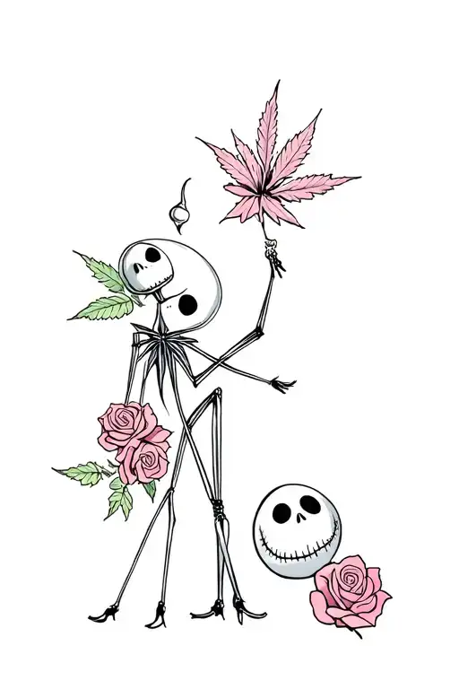 Las vegas liquor roses hibiscus jack skellington and sally cruising mansion hills las vegas strip love weed tattoo design idea