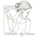 But my Stockholm syndrome is in your room tattoo design idea