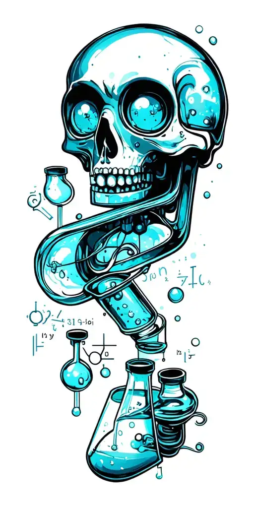 science motives eg. chemistry, physics, mathematics. tattoo design idea