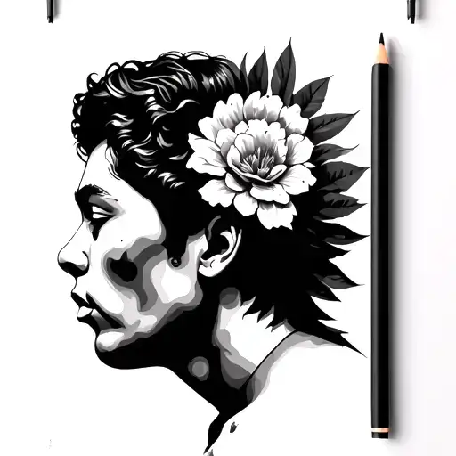 Colombia, son, dreamer tattoo design idea