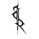 The Logo for the cyberpunk edgerunners tattoo design idea