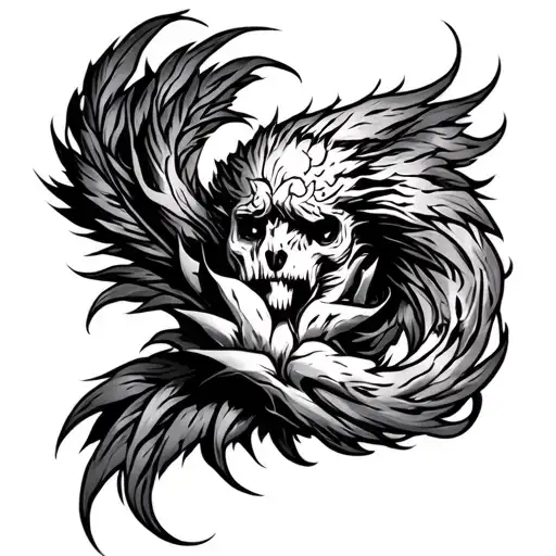 an idea for a tattoo that represents strong courage and is not trivial for a man tattoo design idea