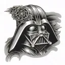 Darth Vader tattoo design idea