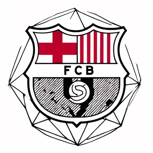 FC Heidenheim FC Barcelona Logo tattoo design idea