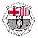 FC Heidenheim FC Barcelona Logo tattoo design idea